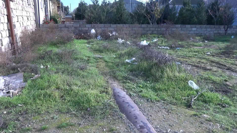 Bakıda qaz xəttinin mühafizə zonasında qanunsuz tikili aşkarlanıb
