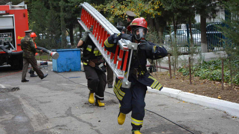 “Kubinka”da yanğın olub