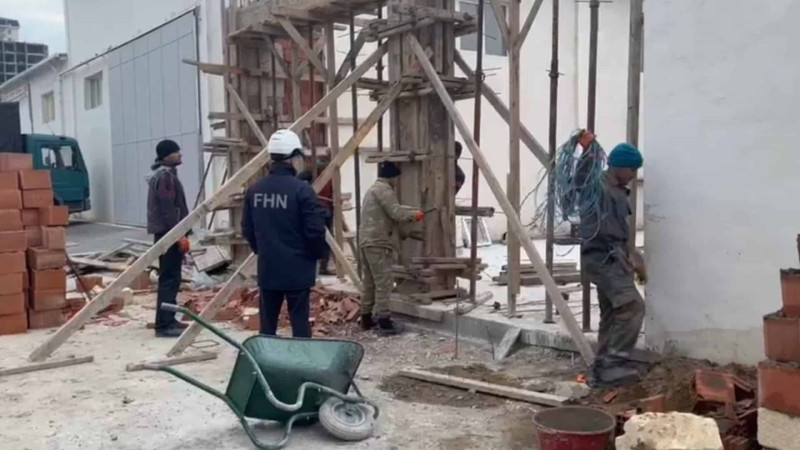 Qanlıgölün yaxınlığında tikilən qanunsuz obyekt sökülüb