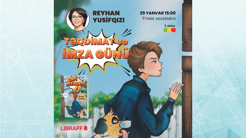 Bakıda “Qapı arxasında o” kitabının təqdimatı keçiriləcək