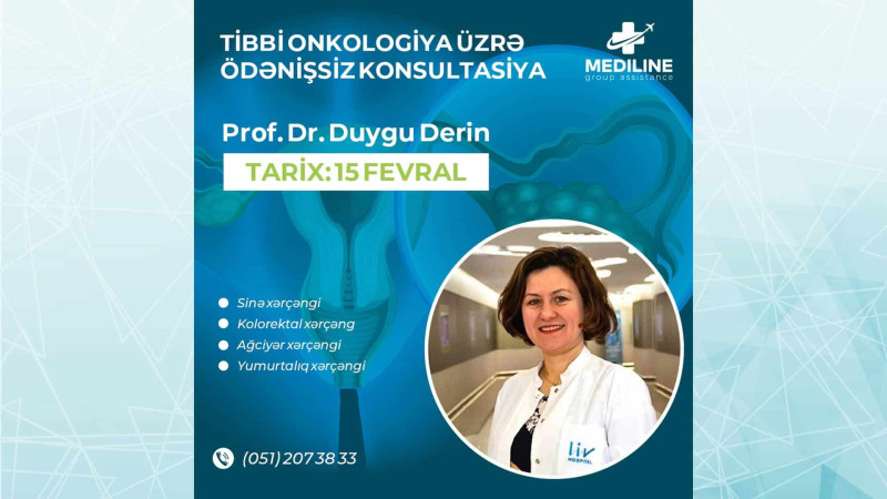 Türkiyəli həkim Bakıda onkologiya üzrə konsultasiya keçirəcək