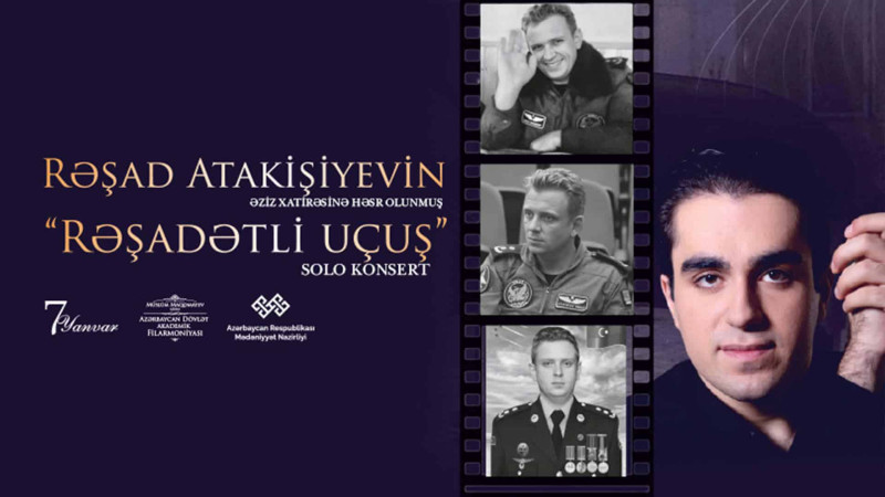 Pianoçu Toğrul Hüseynli “Rəşadətli uçuş” adlı solo konsert verəcək