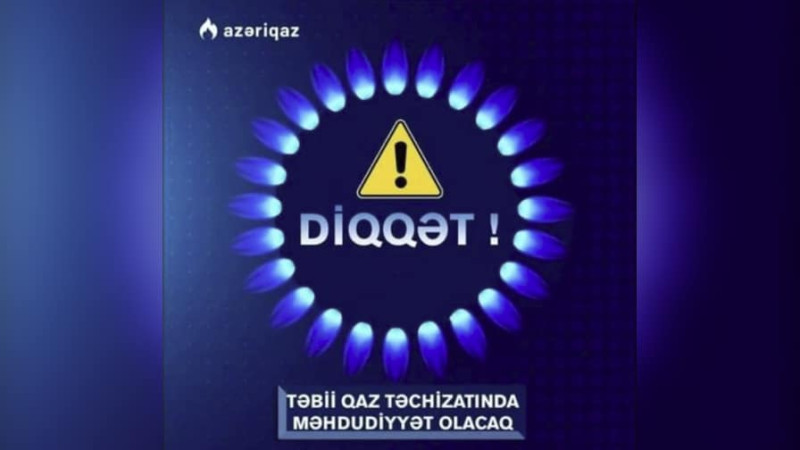Suraxanı rayonunda qaz olmayacaq