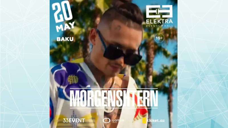 Morgenshtern Bakıda solo konsert verəcək