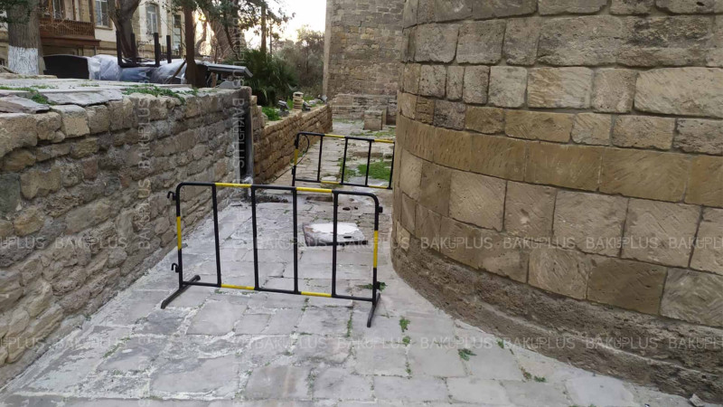Qız qalasında yanğın olub