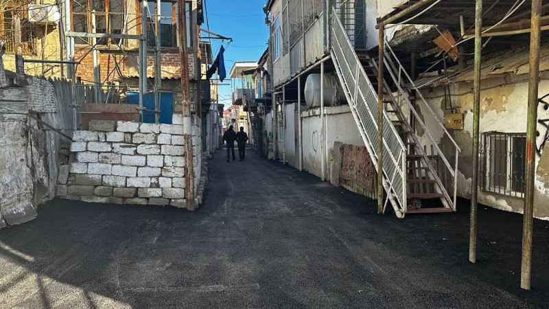 Səbail rayonunda abadlıq işləri davam edir