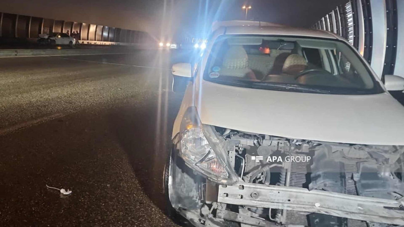 Ziya Bünyadov prospektində avtoqəza baş verib