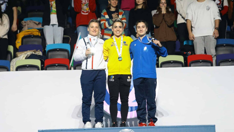 Azərbaycan gimnastı Bakıda keçirilmiş batut gimnastikası üzrə Dünya Kubokunda bürünc medal qazanıb