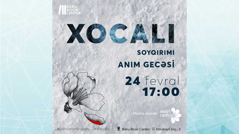 Bakı Kitab Mərkəzində Xocalı soyqırımı anılacaq