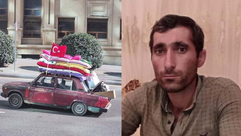 Gündəmə gələn qırmızı avtomobilin sahibi: “Yükləri əmim, dayım, nənəmgil, laçınlıların məskunlaşdığı yataqxanda yaşayan şəxslər yığıblar”