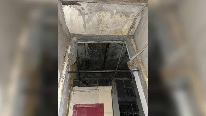 Bakıda daha bir bina dağılmaq təhlükəsi altındadır