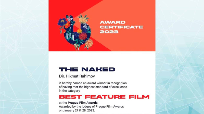 Azərbaycan filmi Praqa Film Festivalında ən yaxşı film kimi tanınıb