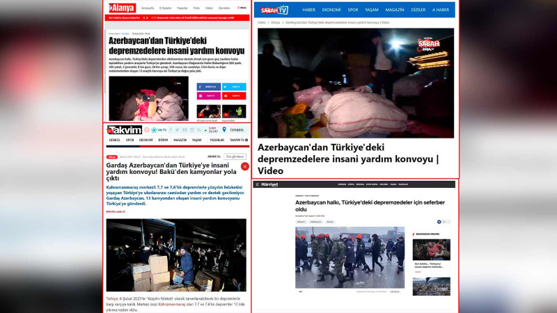 “Kardeşlik yollara sığmadı”: Türkiyə mediası Bakıdakı kampaniyadan yazır