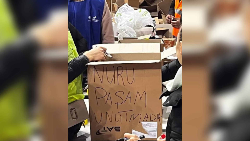 Bakıdan göndərilən humanitar yardım: “Nuri Paşanı unutmadıq”