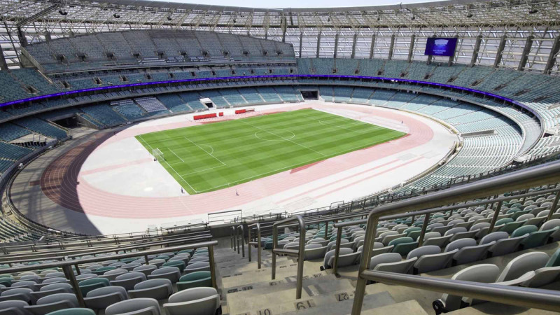 Bakı Olimpiya Stadionu “Qarabağ” - “Qalatasaray” matçına hazırdır