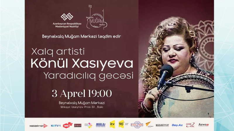 Könül Xasıyeva Bakıda konsert verəcək