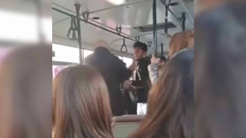 Bakıda iki sərnişinin mübahisəsi əlbəyaxa dava ilə nəticələnib: davanı salan şəxs saxlanılıb