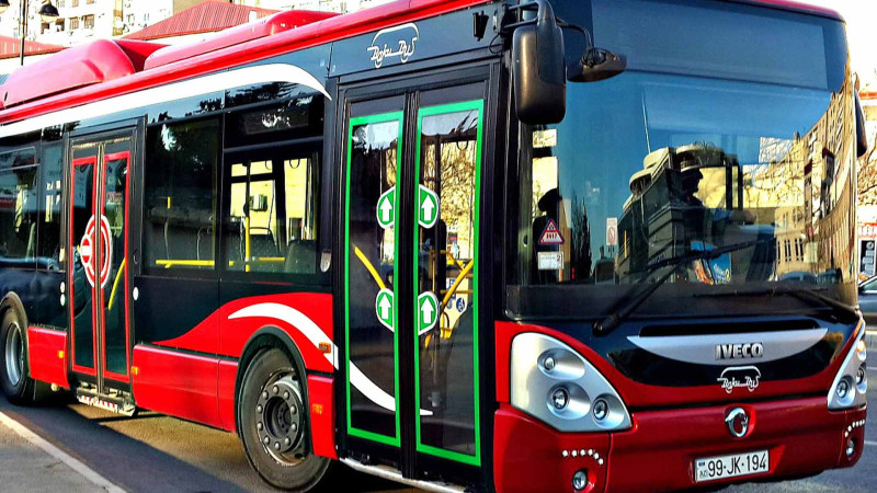 Bakıda sərnişin atvobusunda adam ölüb