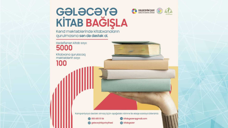 Bakıda kitab toplama aksiyasına başlanılıb