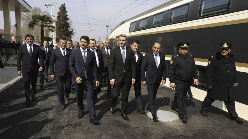 Bakı-Ağstafa-Bakı marşrutu üzrə sınaq dəmir yolu reysi təşkil edilib