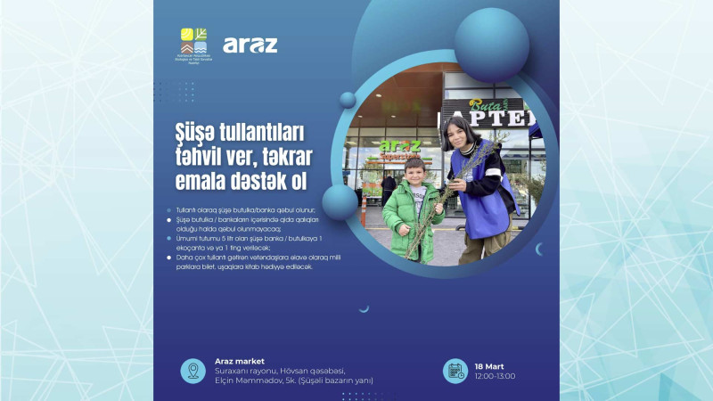 Ekologiya və Təbii Sərvətlər Nazirliyi növbəti aksiya keçirəcək