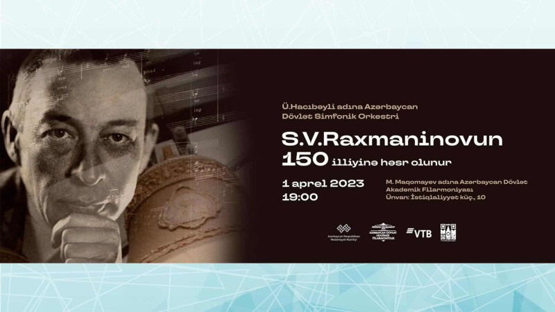 Bakı filarmoniyasında Sergey Raxmaninovun 150 illiyinə həsr olunmuş konsert olacaq