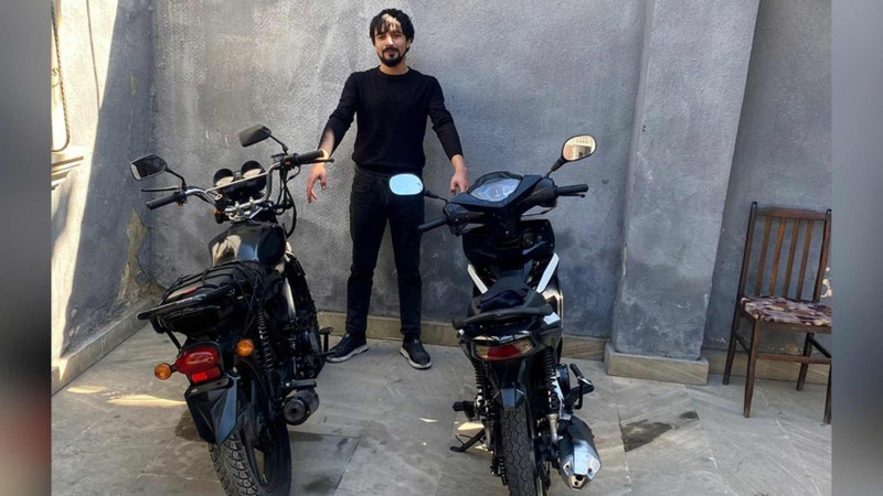 Qaraçuxur qəsəbəsində moped oğrusu tutulub