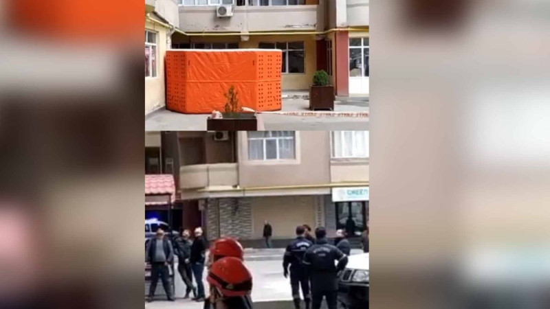 Binəqədi rayonunda intihar etmək istəyən var