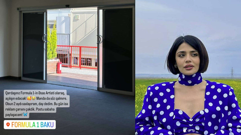 İfaçı Hiss “Formula 1” səhnəsində çıxış edəcək