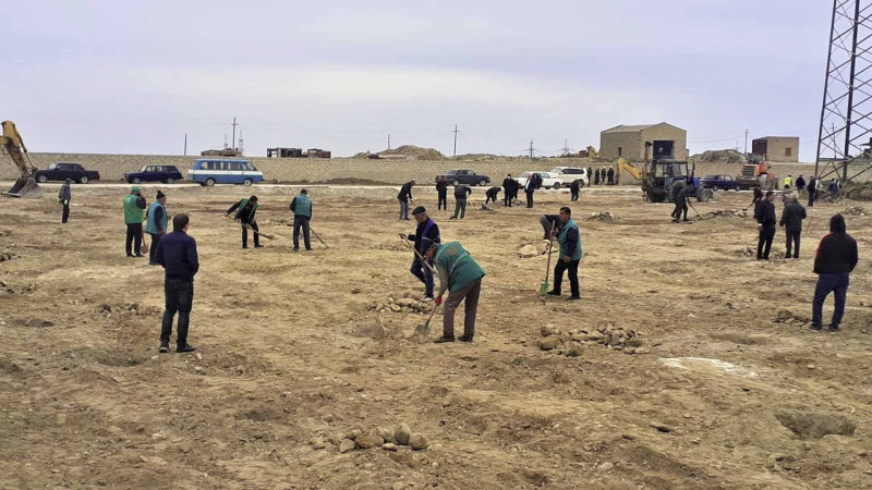 Şüvəlan qəsəbəsində iməcilik keçirilib