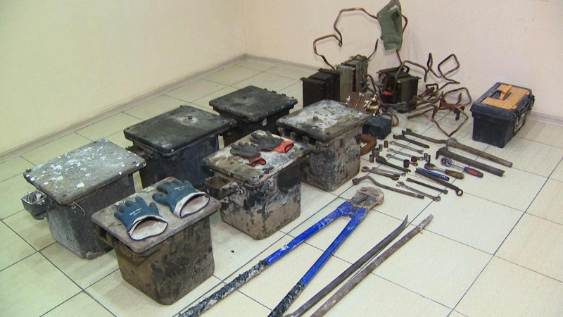 Bakıda dəmir yollarından transformator oğurlanıb
