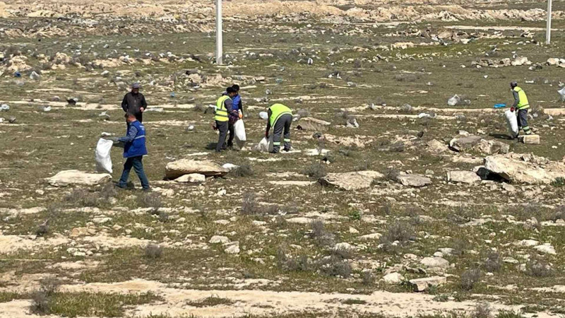 Türkan qəsəbəsində iməcilik keçirilib