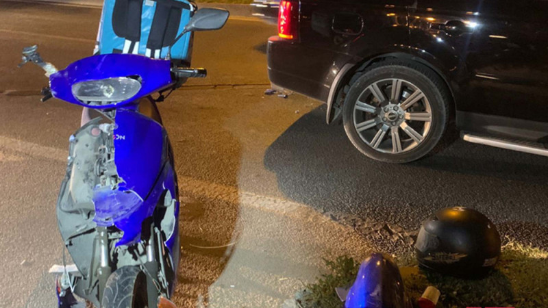 Bakıda motosiklet qadını vurub