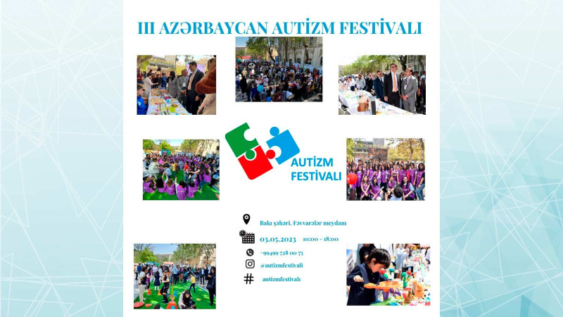 Bakıda autizmli xəstələr üçün xüsusi festival keçiriləcək