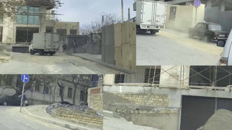 Bayılda Neftçilər prospektinə alternativ olan küçələr bağlanıb