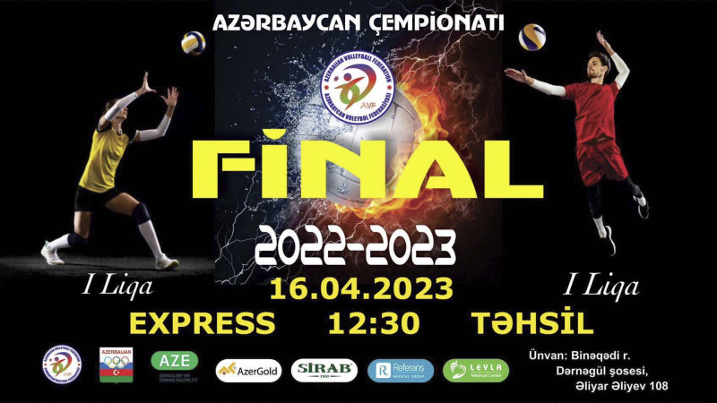 Bakıda voleybol üzrə final oyunu keçiriləcək