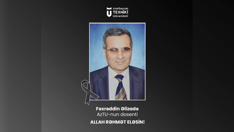 Bakıdakı universitetin dosenti vəfat edib