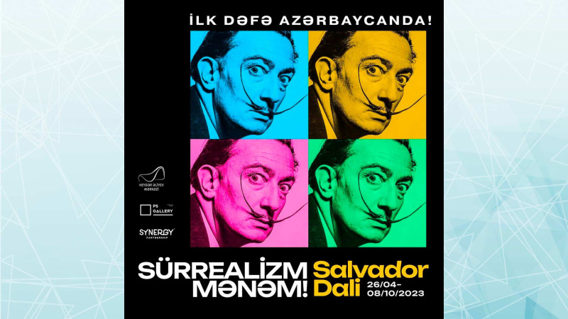 Salvador Dalinin orijinal əsərləri Bakıda nümayiş olunacaq