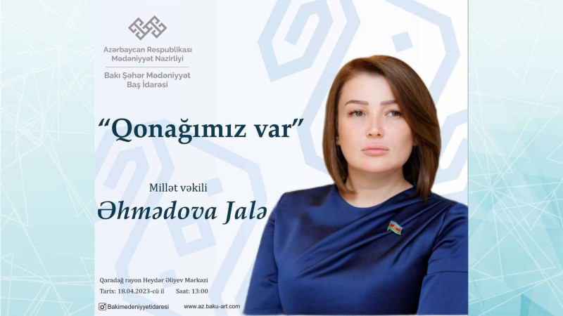 Qaradağ rayonunda millət vəkili ilə görüş baş tutacaq