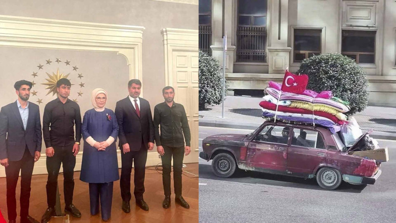 “Qırmızı avtomobilin sahibi” Sərvər Bəşirli Türkiyənin prezident sarayına dəvət olunub