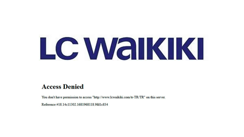 Azərbaycandan “LC Waikiki” saytına giriş məhdudlaşdırılıb
