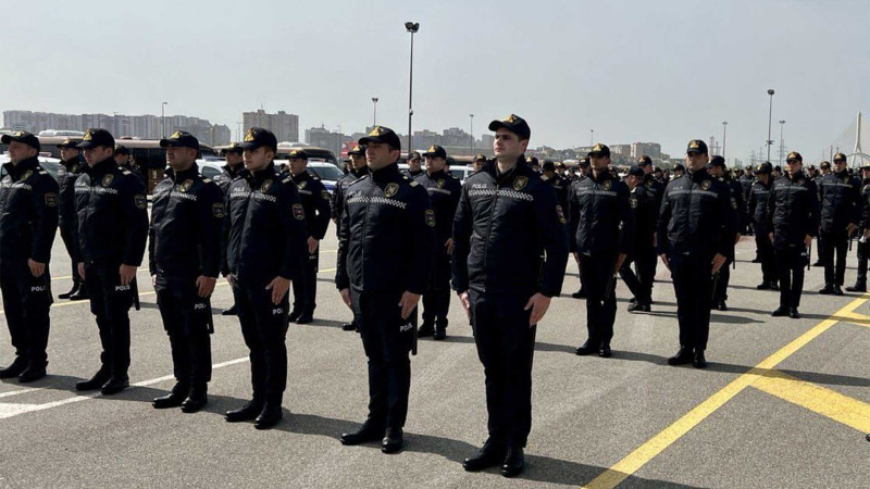 Polis işçiləri də “Formula 1”-ə hazırlaşırlar