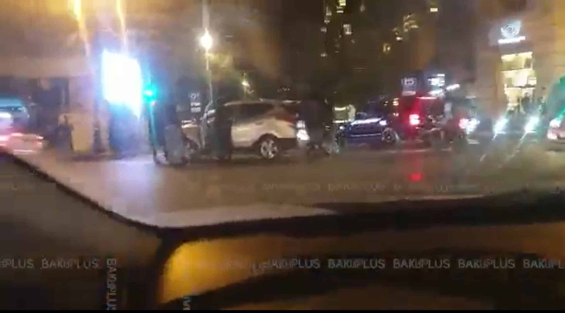 Yasamal rayonunda avtoqəza baş verib