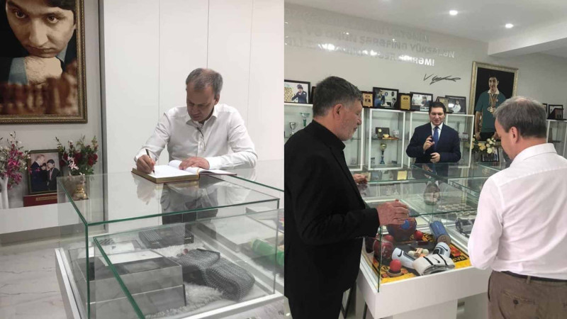 FİDE-nin prezidenti Bakıda şahmat akademiyasını ziyarət edib