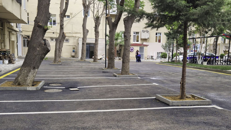 Nəsimi: Səməd Vurğun küçəsi əsaslı təmir olunub