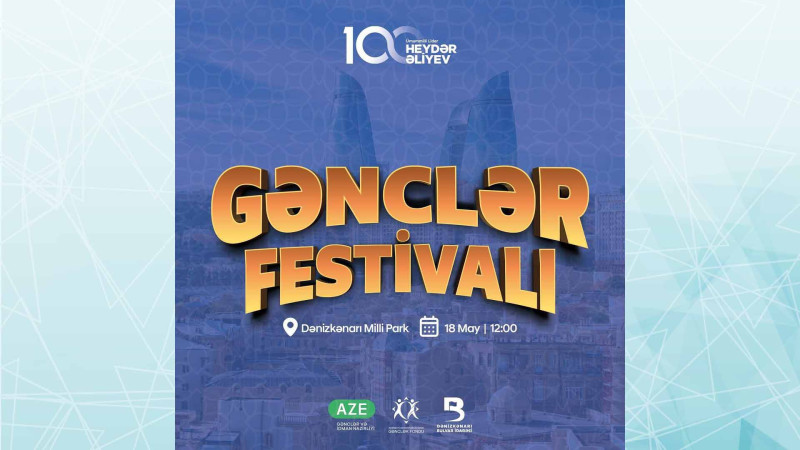 Bulvarda “Gənclər Festivalı” keçiriləcək