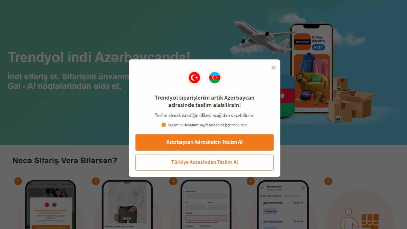 “Trendyol”dan Azərbaycan üçün yeni funksiya