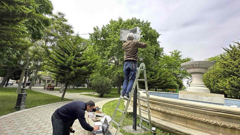 Nəsimi rayonunda yeni təhlükəsizlik kameraları quraşdırılıb