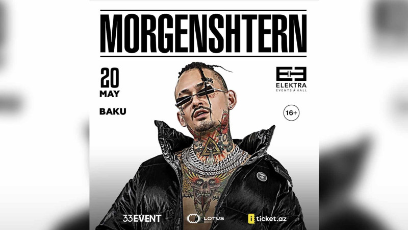 Bakıda Morgenşternin konserti ləğv olunub