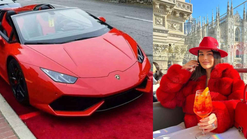 Məşhur xanım blogerin “Lamborghini” aldığı bildirilir